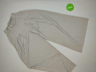 szerokie: New Collection, Spodnie materiałowe damskie, rozmiar L — 2