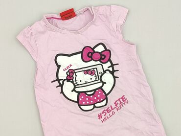 rajstopy z czerwonym paskiem: Bluzka, Hello Kitty, 1.5-2 lat, 86-92 cm, stan - Bardzo dobry
