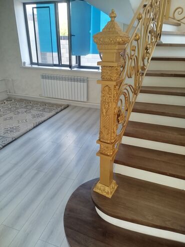 Деревянные лестницы: Берем на заказ лестницы,все виды лестниц перилы любой сложности at lalafo.kg — 11 Деревянные лестницы: Берем на заказ лестницы,все виды лестниц перилы любой сложности — 11