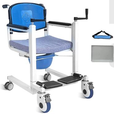 коляска для инвалида: Коляска стул для транспортировки лежачих больных, инвалидов с туалетом