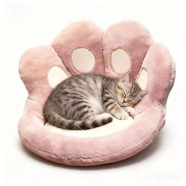 hello kitty: Набор для кошки: когтеточка-игровой комплекс + мягкое лежанка-лапка + — 3