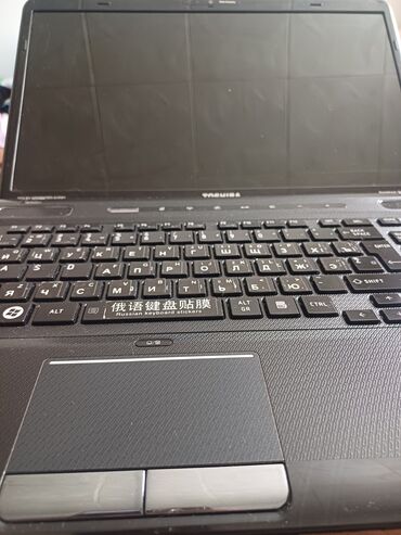 Ноутбуки и нетбуки: Ноутбук, Toshiba, 2 ГБ ОЗУ, 16 ", Б/у, память SSD