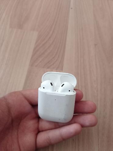 qulaqciqlar ucuz: Bluetooth TWS qulaqlıq (şarj qutusu ilə) - Dizayn: Ağ rəng, kompakt — 2