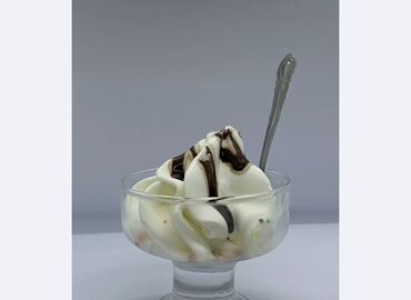 жареное мороженое: Мороженое смесь Сливичной