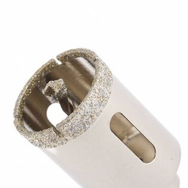 алмазные круги: Сверло алмазное по коленному и спеченному керамограниту, диаметр 30