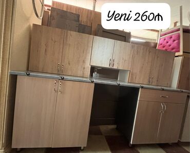 hazir metbex mebelleri: Yeni mətbəx mebeli satılır 260₼. Ölçü 2.25. Ünvan Sabunçu. Fatimə99