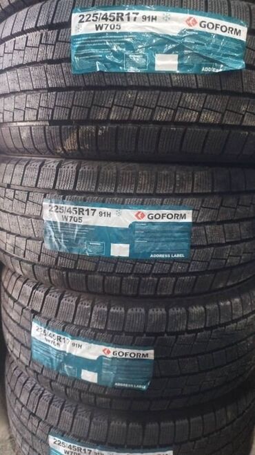 шыны на к5: Шиналар 225 / 45 / R 17, Кыш, Жаңы, Комплект, Жеңил унаалар, Кытай, Goform