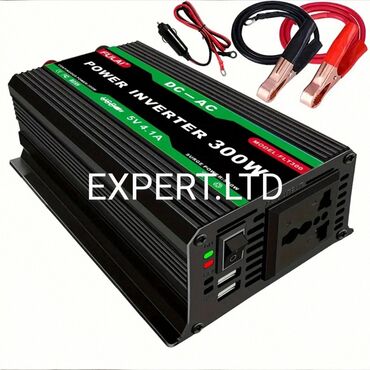 Digər avtoelektronika: 12V+24V/300W universal model invertor satılır. Maksimal güc 500W