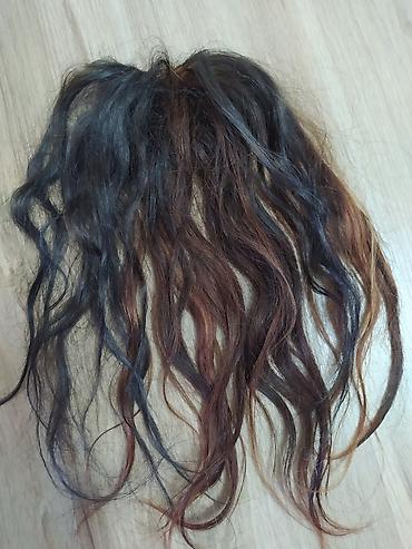 Perike i klipse: Prodajem šatiranu prirodnu kosu,na 4 klipse,može se nositi kao — 4