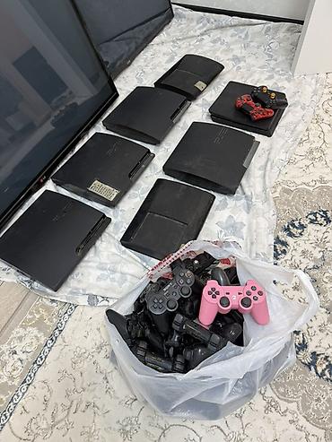 джойстик для пс3: Пакет лота: игровые консоли и геймпады для PlayStation 3 Состав: - — 3