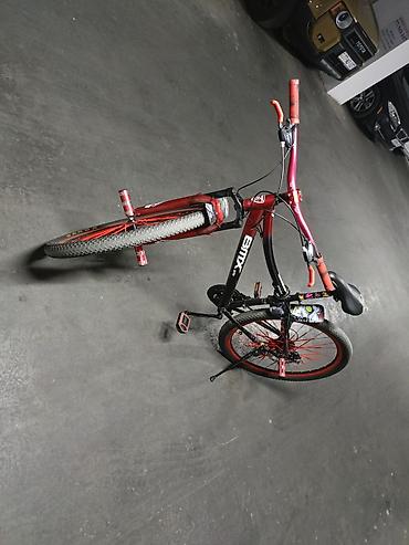İdman velosipedləri: BTMX GTR 299 dağ/şəhər velosipedi - Rəng: qara-qırmızı kombinasiyası — 6