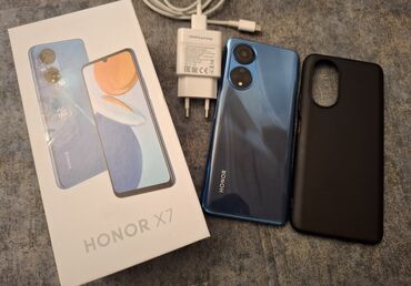 Honor: Honor X7, 128 GB, rəng - Göy, İki sim kartlı
