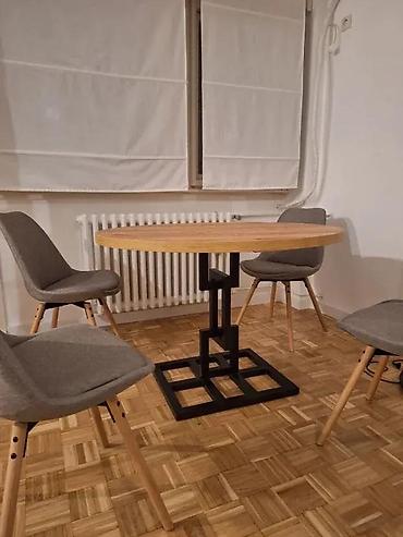 bež sofa: OKRUGLI STO MODEL M95 IZRADA PO MERI | Izrada po meri Dezen ploče po — 4