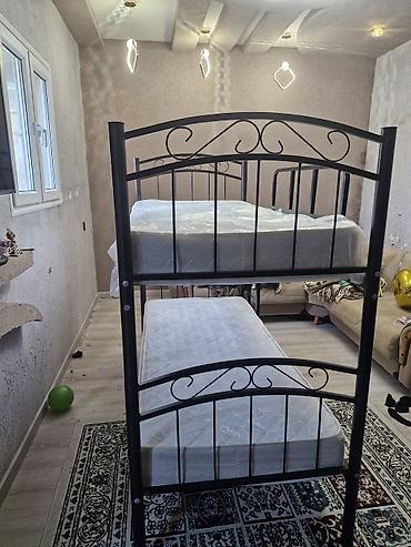 Çarpayılar: İşlənmiş, İkinəfərlik çarpayı, Bazasız, Matras ilə, Siyirməsiz, Azərbaycan — 3