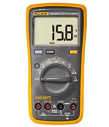 fluk: Мультиметр FLUKE 15B MAX-02/CN ﻿ТЕХНИЧЕСКИЕ ХАРАКТЕРИСТИКИ Тип — 1