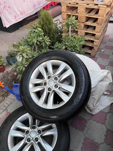 покрышки на рекс: 🔘 Продаю комплект колес R18 Характеристики: 	•	Размер: 255/60 R18