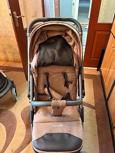 seebaby коляска: Коляска, цвет - Коричневый, Б/у — 4