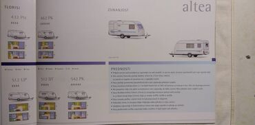 Knjige i stripovi: Prospekti za kampere Hymer 2007 god.Cena za kom — 20