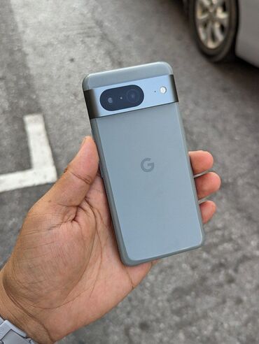 телефон самсунг а 12: Google Pixel 8, Б/у, 128 ГБ, цвет - Серый, 1 SIM, eSIM