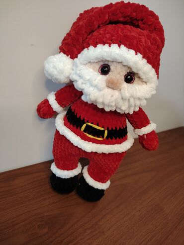 Yeni il oyuncaqları və bəzəkləri: Məhsul: Əl işi toxunma yumşaq oyuncaqlar Qiymetler olcuye gore deyisir — 2