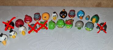 toy donları: Angry birds oyuncaqları 17 dənə quşda var donuzda bir dənəsi 50 qəpik