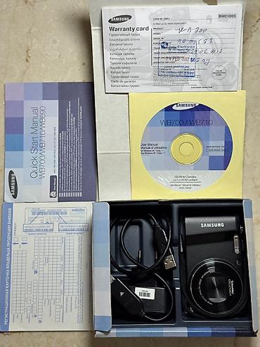 Fotokameralar: Samsung WB700 18x Optikal zoom 14.2 Megapixels Qutuda, sənədli — 11