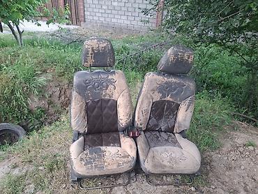сидения ман: Комплект сидений, Велюр, Nissan Б/у, Оригинал — 3