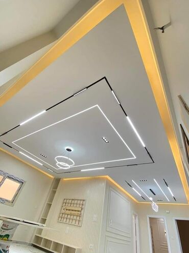 Потолочные работы: Монтаж потолков, Монтаж потолочных плинтусов Больше 6 лет опыта — 4