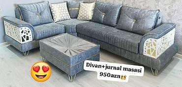 divan yastiqlari: Künc divan, Yeni, Şəhərdaxili pulsuz çatdırılma — 1