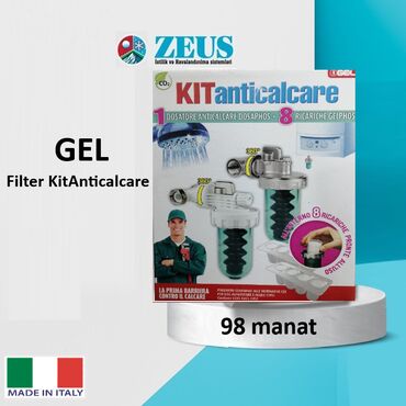sok çəkən maşınlar: Gilter GEL ANTICALCARE-İtaliya POLİFOSFAT filter "GEL ANTICALCARE "