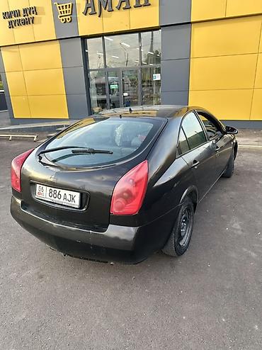 Транспорт: Nissan Primera: 2003 г., 1.8 л, Механика, Бензин, Лифтбек — 2