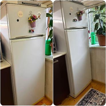 Mətbəx texnikası: Soyuducu satilir 200 azn Unvan lokbatan (Gülü)Indesit iki kameralı — 1