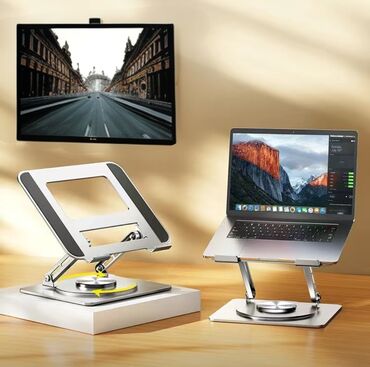 ноутбуки msi бишкек: РАСПРОДАЖА!!! Подставка для ноутбуков с поворотом на 360 градусов -