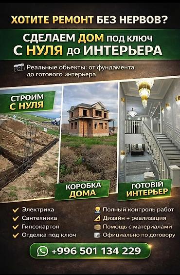Строительство под ключ: Ремонт и строительство под ключ — от фундамента до готового интерьера — 2