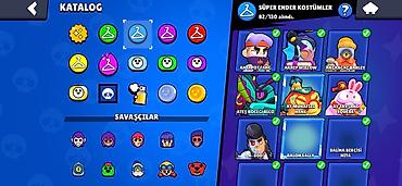 Digər bijuteriyalar: Brawl Stars hesabı – yüksək inkişaflı və zəngin kolleksiya - Kupa — 4