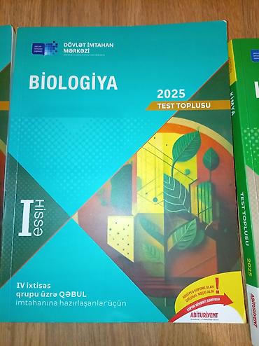 Testlər: Məhsul: DİM “Test Toplusu 2025” – Kimya və Biologiya, I hissə — 3
