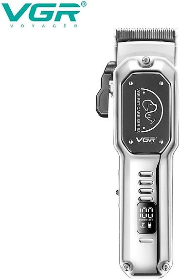 it adı: VGR 201 - İt pişik qırxan 1500mAh 2 speed 6500-7000RPM Cord/Cordless" — 7