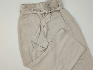 stradivarious cargo: River Island, Material trousers for women, size M (EU 38)