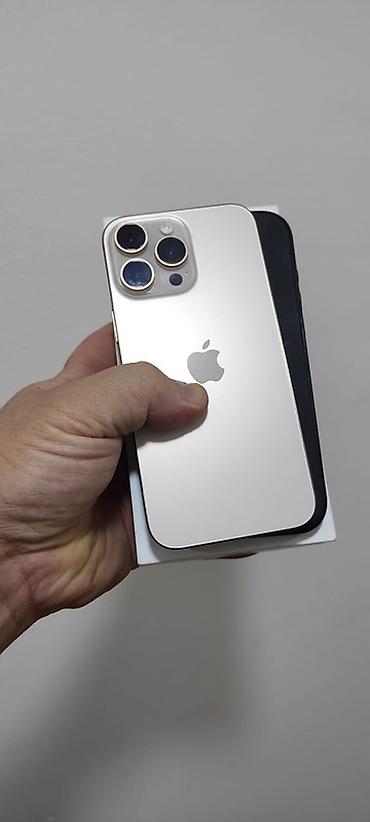 iphon 7s: IPhone 16 Pro Max, 256 GB, Qızılı, Zəmanət, Face ID, Sənədlərlə — 1