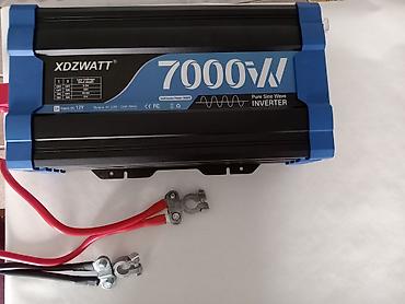 transformator satilir: 7000 Watliq invertor satiram. Tam sinusdu. 12 Voltu 220 Volta ceviren — 3