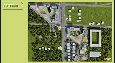 генплан: Leven Park — современный жилой квартал в южной части Бишкека, где — 2