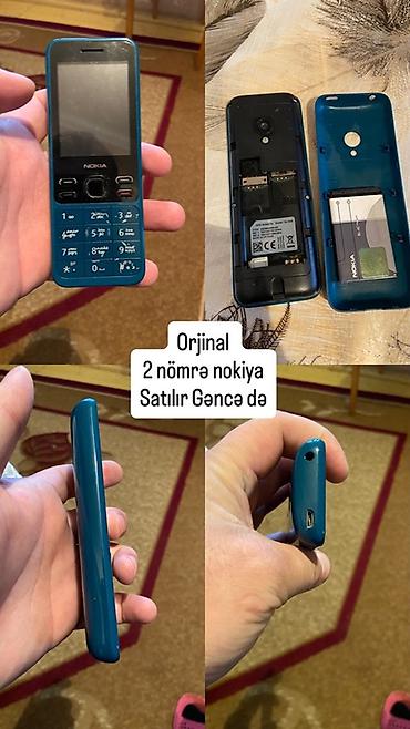 nomrə telefon: Nokia rəng - Mavi, İki sim kartlı — 1