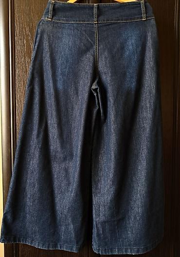 son zeng dekoru: Məhsul: Denim kulet (kloş kəsimli geniş şalvar-ətək) - Material: Orta — 3