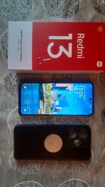 телефон fly fs527 nimbus 17: Redmi 13, 128 GB, rəng - Qara, Zəmanət, Barmaq izi, Face ID