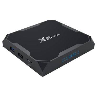 Tv box X96 MAX PLUS 4/64 gb Teze Установлен İPTV, Torrent TV и