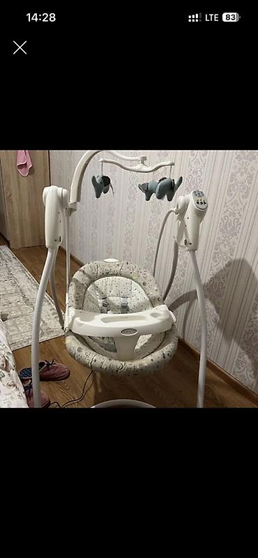 подвесные качели детские: Детские качели, Подвесные Для дома, Металл, Б/у — 1