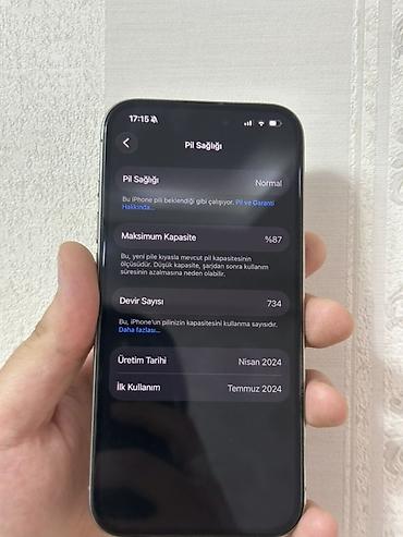 Apple iPhone: IPhone 15 Pro, 128 GB, Natural Titanium, Face ID — 11