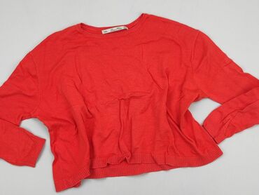 czerwona bluzki z falbankami: Bluzka Damska, M, stan - Dobry