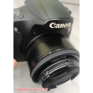Elektronika: YONGUO 50mm canon(LENS) kamerasina gedir. diafraqma f1.8 fokus islək