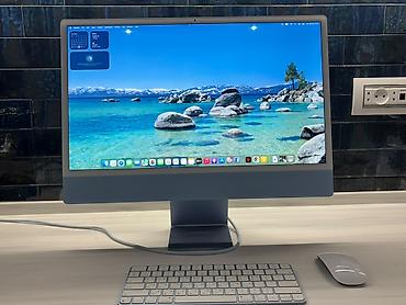 ipad mini 6 64gb: Apple iMac 24” M1 (2021) satılır. Kompüter hədiyyə olunub və çox az — 3